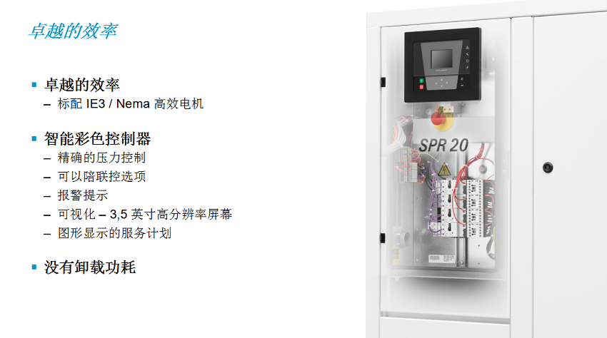 无油涡旋空压机(图6) 无油涡旋空压机效率